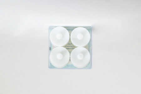 flickering amber battery operated tea lights