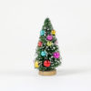 5in Flocked Beaded Bottle Brush Tree by Dimensional Paperworks