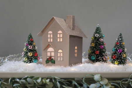 Pop-up Christmas Village House