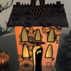 Halloween village house pop-up