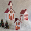 Christmas Village Red