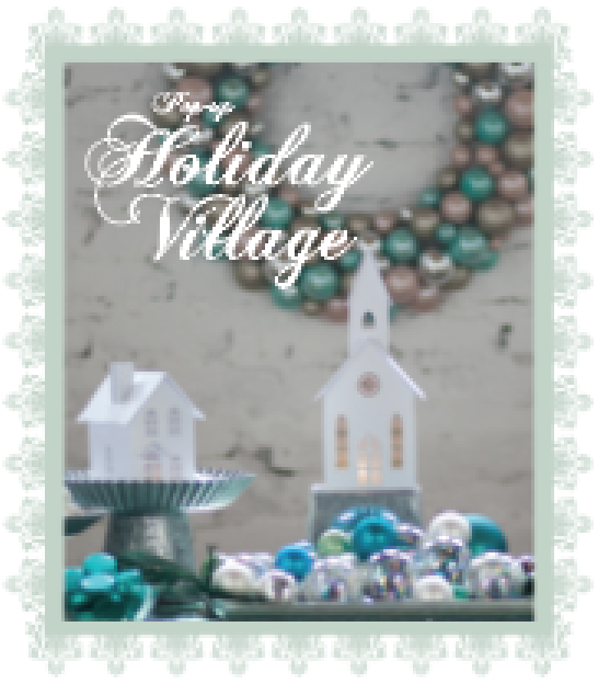 putz village houses, Christmas Village