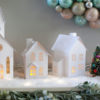 set-2-bottle-brush-trees-with-white-pop-up-village-mantle