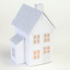 Single White Foldable Glitter House